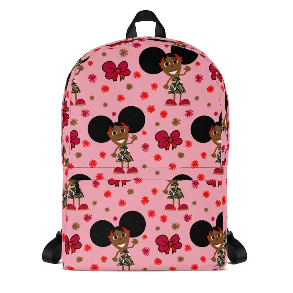 Bino and Fino 'Fino Pink Flower Sparkle' Backpack